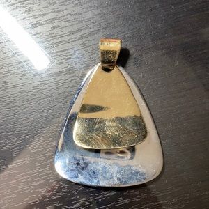 Two tone pendent